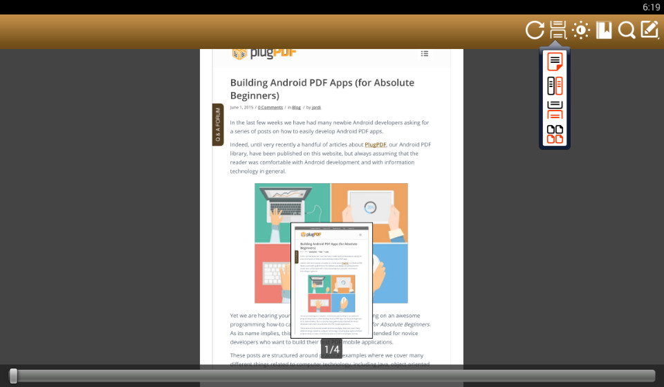 Cómo Programar Un Completo Lector PDF en Android Cómo Programar Un Completo Lector PDF en Android